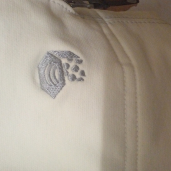 Women's white snowboarding coat - Picture 4 of 8